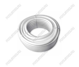 Труба гибкая FITT IDRO-FLEX ПВХ 43X50  белая