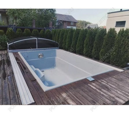 Композитный бассейн Корсо PREMIUM (5х3х1.5м) (Цвет Standart)